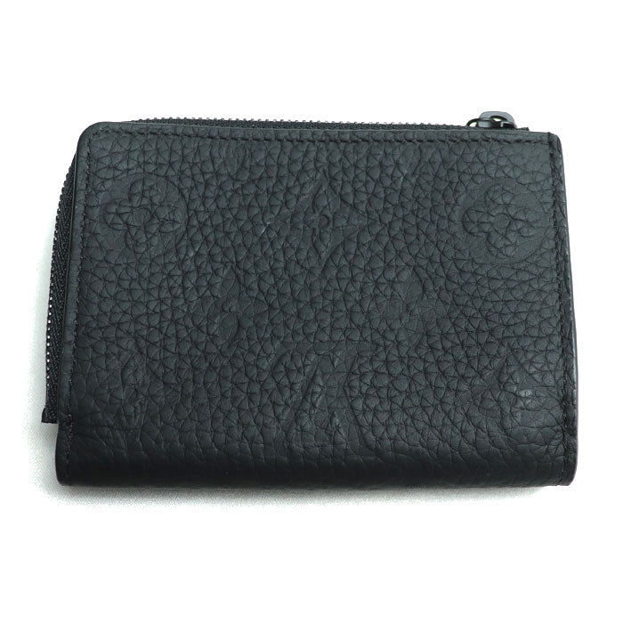 Louis Vuitton Black Tri-fold Wallet M82556