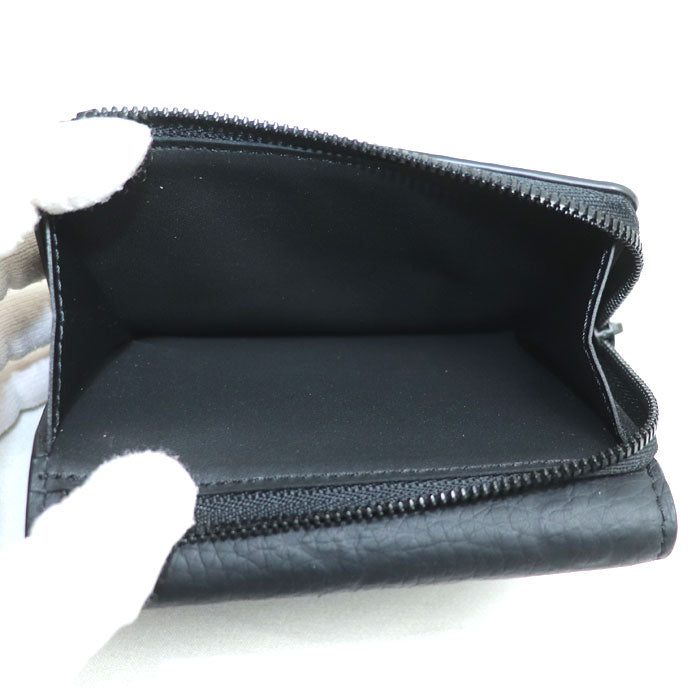 Louis Vuitton Black Tri-fold Wallet M82556