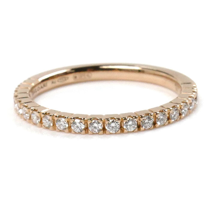 Bvlgari Pink Gold Diamond Half Eternity Ring