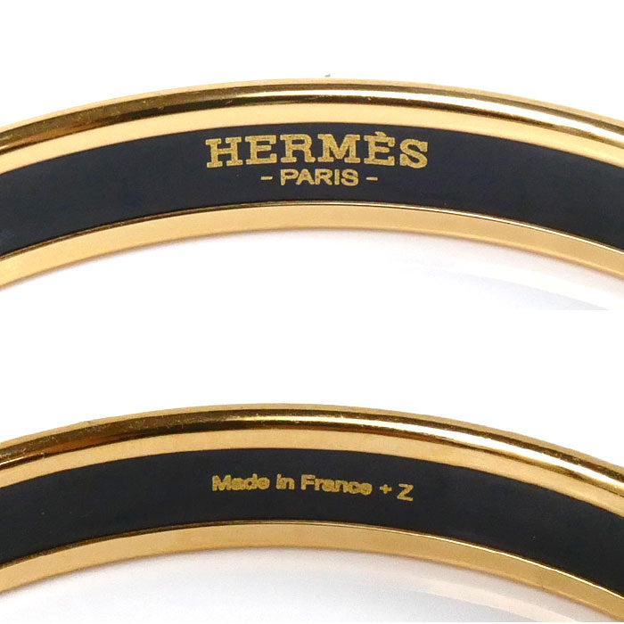 Hermes Enamel Bangle Bracelet