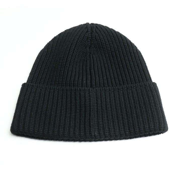 Moncler Wool Knit Cap Black Unisex