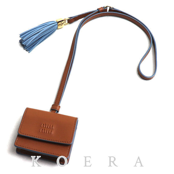 Miu Miu Trick Leather Bag Charm