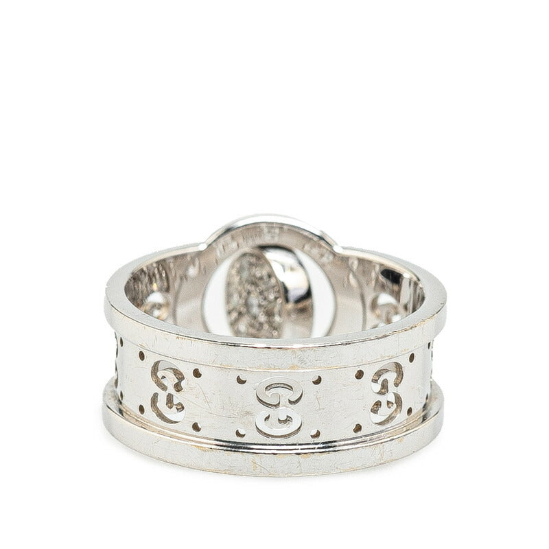 Gucci Diamond Ring K18WG White Gold