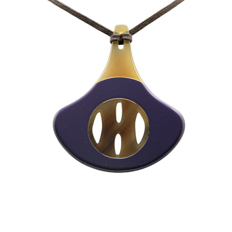 Hermes Buffalo Horn Lacquer Necklace
