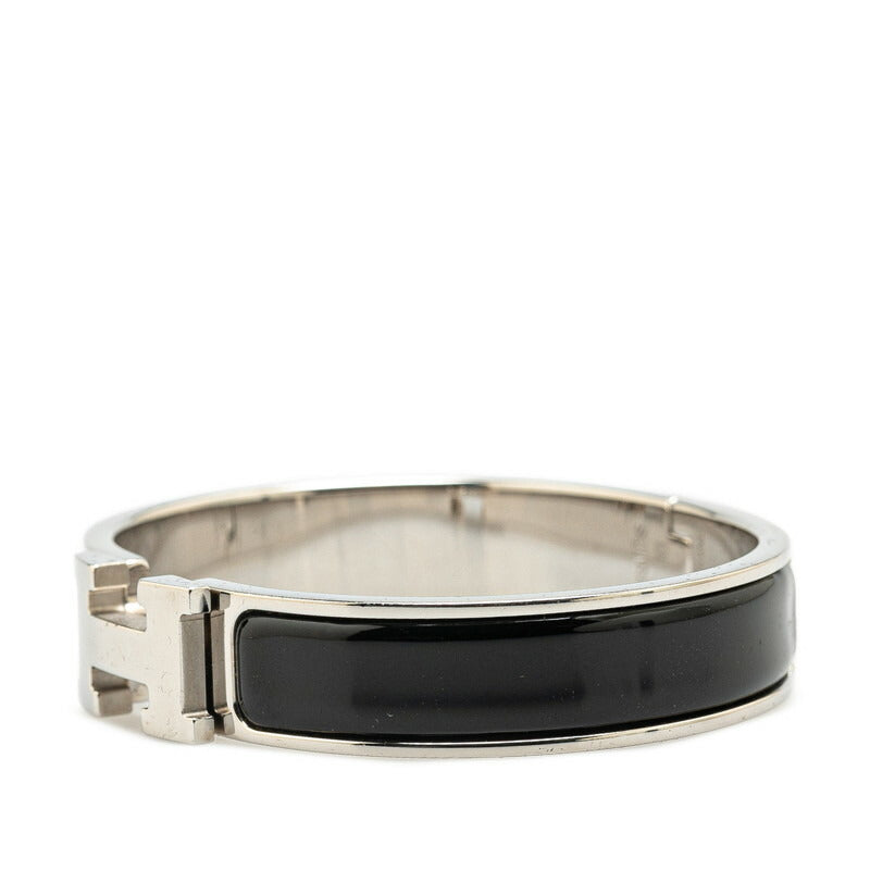 Hermes Click Clack H PM Bracelet Silver