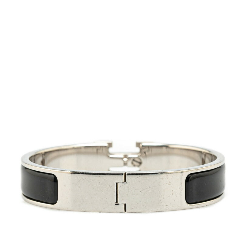 Hermes Click Clack H PM Bracelet Silver