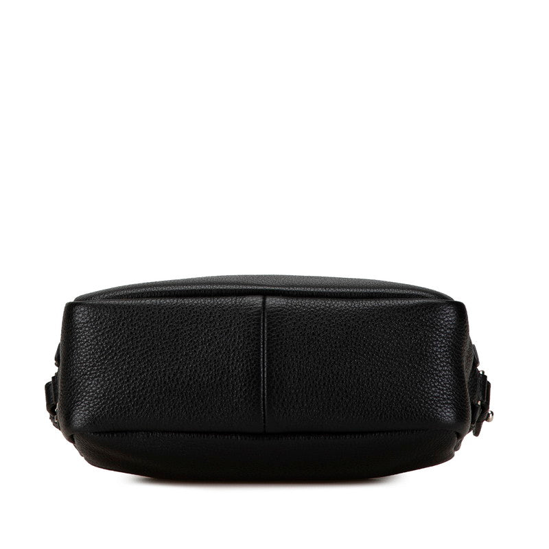 Prada Vitelodaino Leather Shoulder Bag