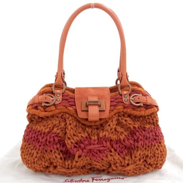 Braided Felt Handbag in Very Good Condition