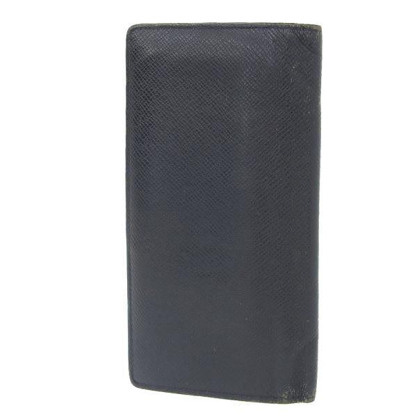 Louis Vuitton Portefeuille Brazza Wallet Leather Long Wallet M32572 in Fair condition