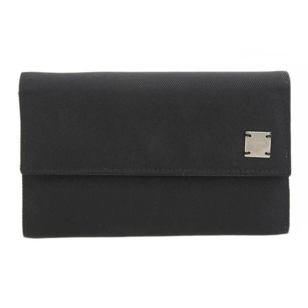 Canvas Trifold Flap Wallet in Very Good Condition