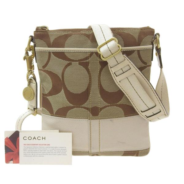 Signature Canvas Crossbody Bag in Very Good Condition