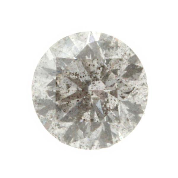 No Brand Loose Diamond 0.608 ct (K-I1-VG-NONE) 0.6ct Round Brilliant Cut, Clear for Ladies (Pre-owned) in Excellent Condition