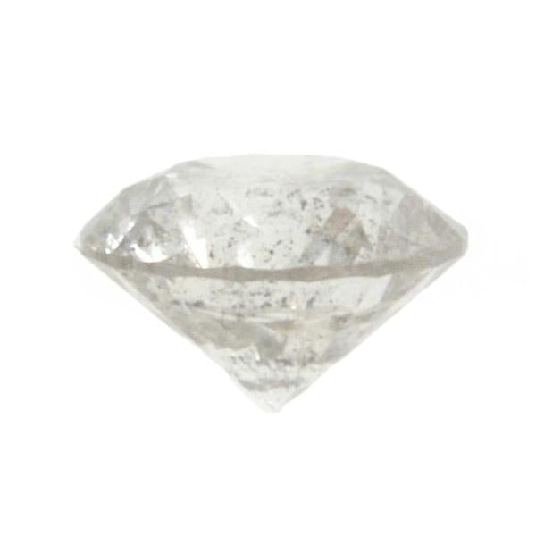 No Brand Loose Diamond 0.608 ct (K-I1-VG-NONE) 0.6ct Round Brilliant Cut, Clear for Ladies (Pre-owned) in Excellent Condition