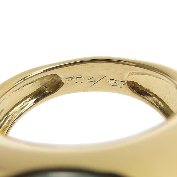 18k Gold Topaz Ring