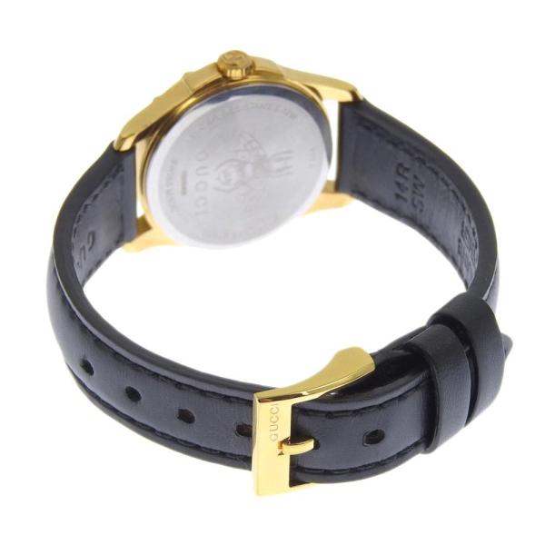 GUCCI G-Timeless Ladies' Quartz Battery Watch with Bee Logo, Stainless Steel/Leather, Orange in Great Condition