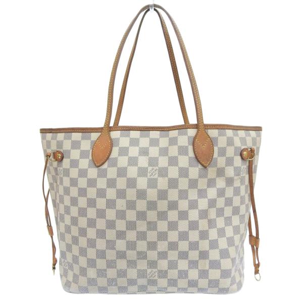 Damier Azur Neverfull MM  in Good Condition