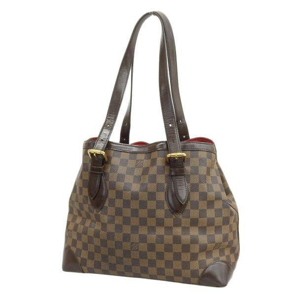 Louis Vuitton Damier Ebene Hampstead GM  Canvas Shoulder Bag N51203  in Good condition