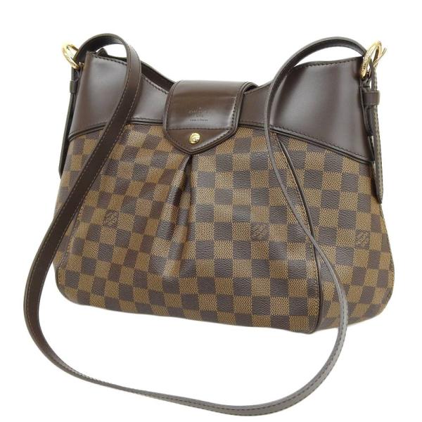 Louis Vuitton Damier Ebene Sistina MM Canvas Shoulder Bag N41541  in Excellent condition