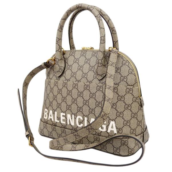 Gucci x Balenciaga The Hacker Project Medium Ville Bag Canvas Handbag 681699 520981 UQOAT in Excellent condition