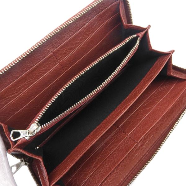 Leather Zip Around Wallet   in Very Good Condition