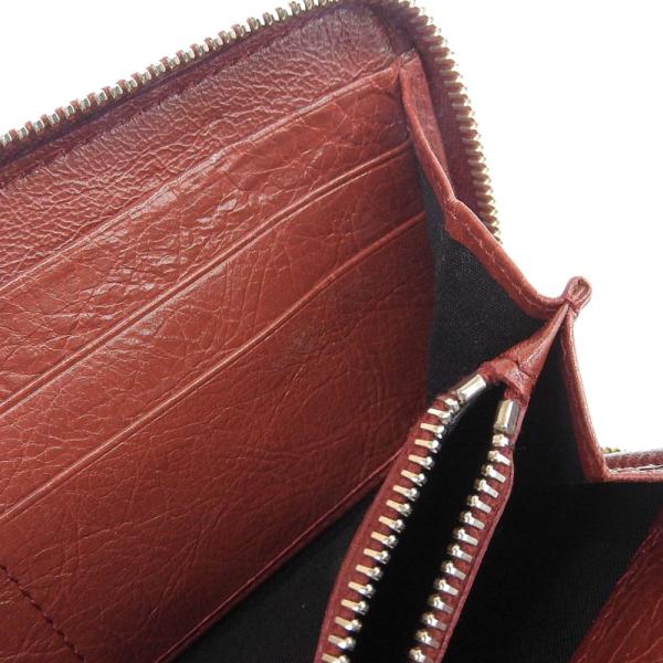 Leather Zip Around Wallet   in Very Good Condition