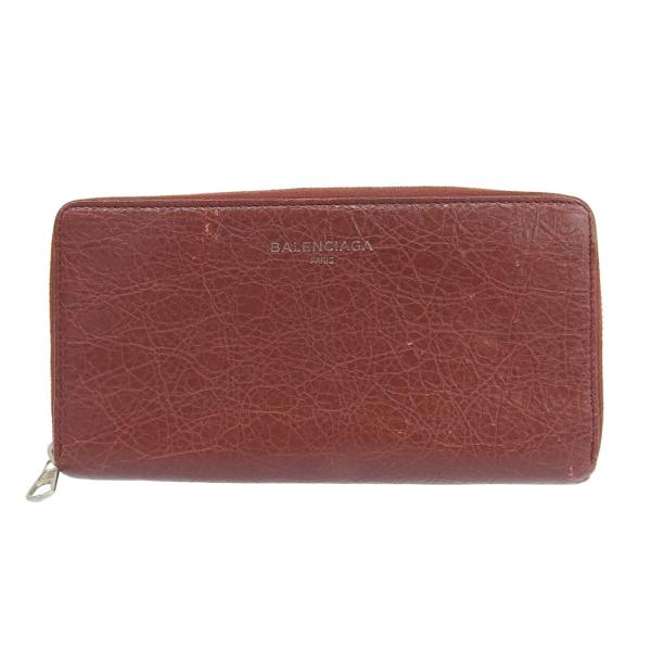 Leather Zip Around Wallet