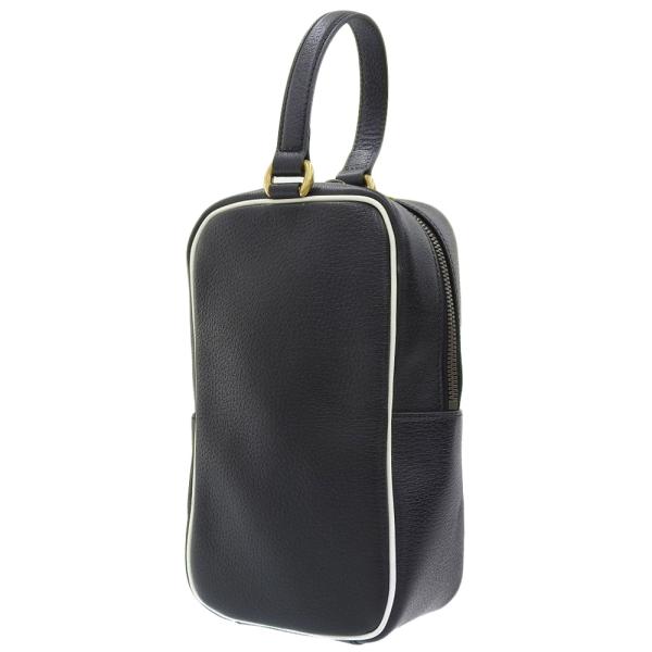 Gucci x Adidas Mini Top Handle Bag  Leather Clutch Bag 702387 U3ZBT1057 493492 in Good condition