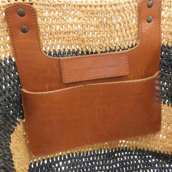 Raffia Motocross Classic Panier Basket Bag in Very Good Condition