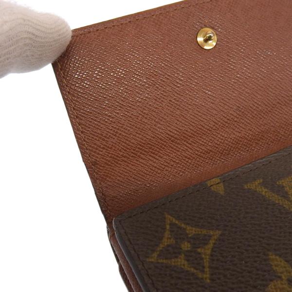 Monogram Porte Monnaie Billet Carte Credit Wallet in Very Good Condition