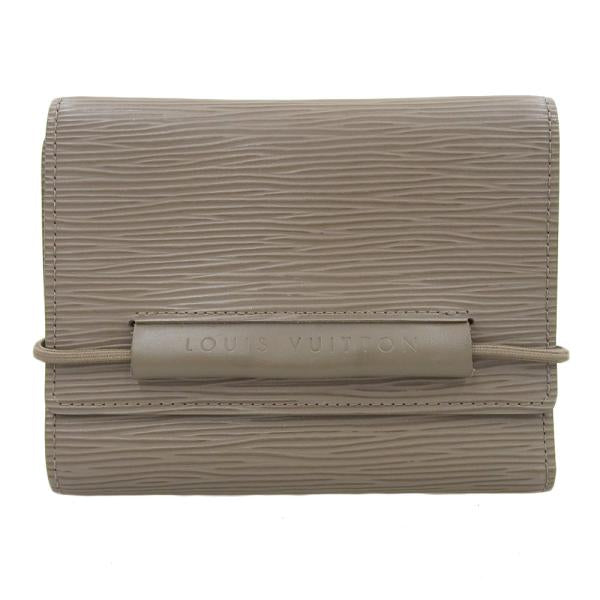 Louis Vuitton Portefeuille Elastic Epi Trifold Wallet Leather Short Wallet M6346B in Good condition