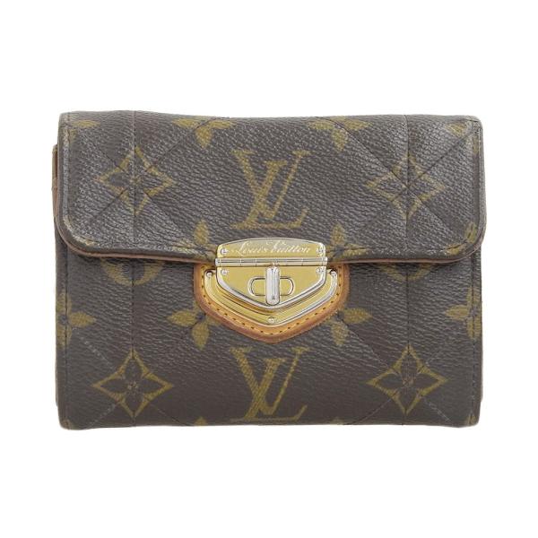 Louis Vuitton Portefeuille Compact Wallet Canvas Short Wallet M63799 in Fair condition
