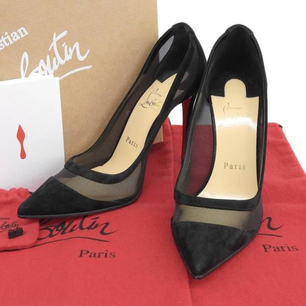 Christian Louboutin null Leather Shoes 1200557.0 in Great Condition