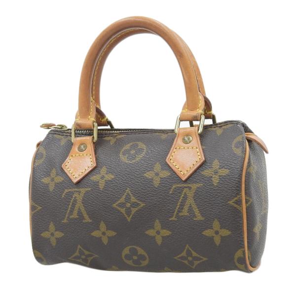 Louis Vuitton Mini Speedy Canvas Handbag M41534 in Fair condition