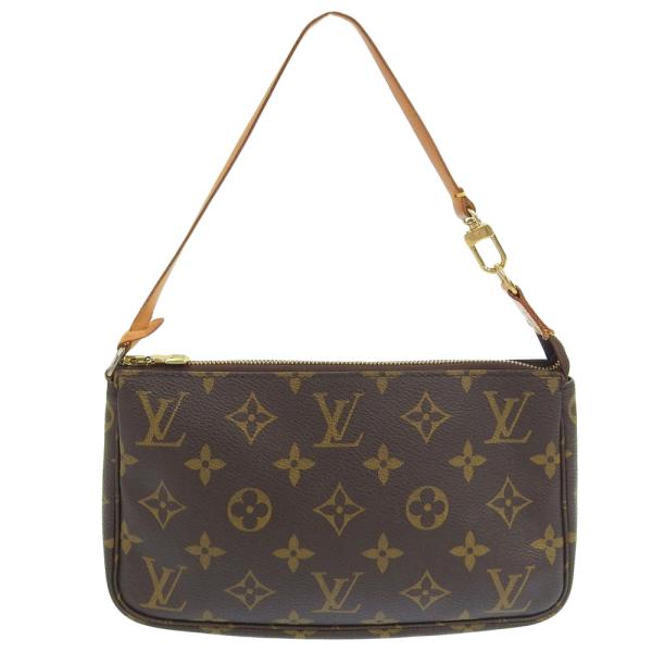 Louis Vuitton Pochette Accessoires Canvas Shoulder Bag M51980 in Good condition