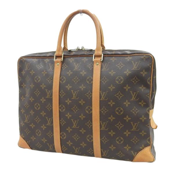 Louis Vuitton Porte Documents Voyage Canvas Business Bag M53361 in Good condition