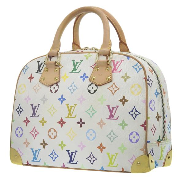 Louis Vuitton Monogram Multicolore Trouville  Canvas Handbag M92663  in Good condition