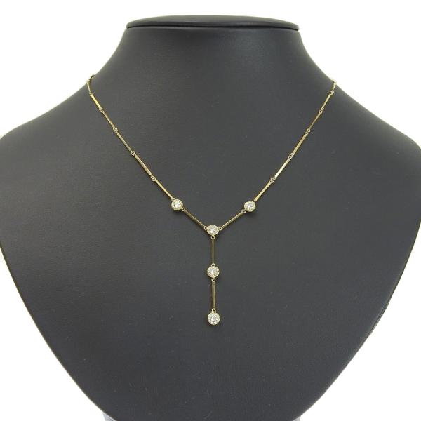 18K Lariat Necklace  in Great Condition