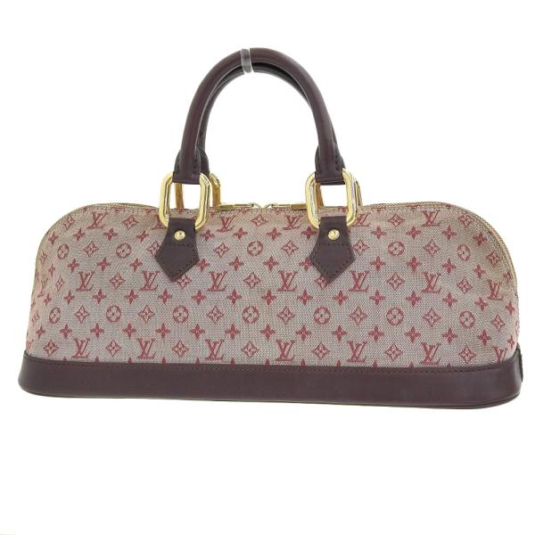 Louis Vuitton Alma Long Canvas Handbag M92207 in Good condition