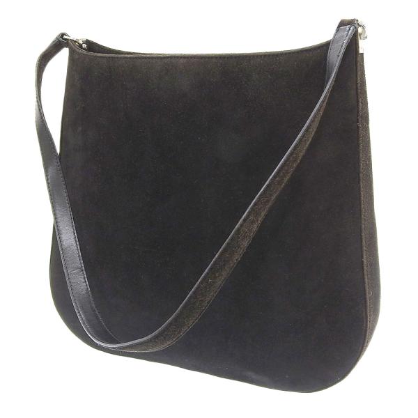 Suede Shoulder Bag  in Good Condition