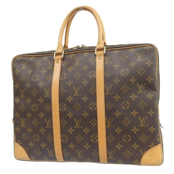 Louis Vuitton Monogram Porte Documents Voyage  Canvas Business Bag M53361 in Good condition