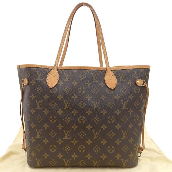 Louis Vuitton Neverfull MM Canvas Tote Bag M40156 in Good condition