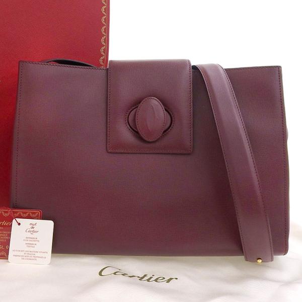 Cartier null Leather Crossbody Bag GL054857 in Great Condition