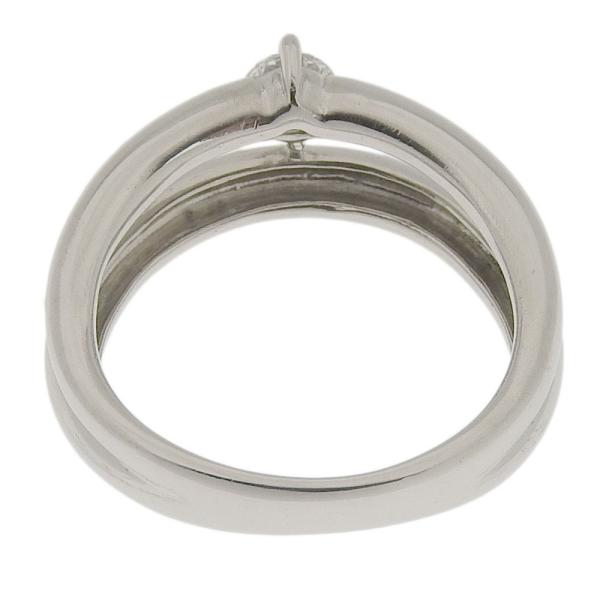 VENDOME AOYAMA Pt900 0.15ct Diamond Ring (Size 7.5) in Platinum for Women - Used in Excellent Condition