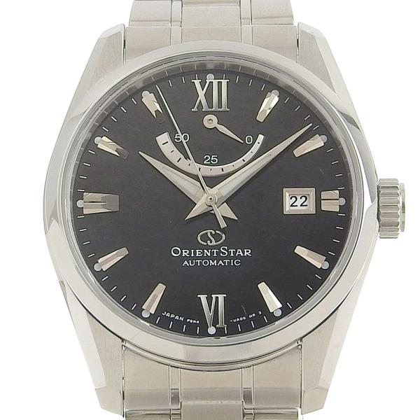 Orient Star Men's Automatic Watch with Power Reserve in Silver Stainless Steel, Pre-owned in Great Condition