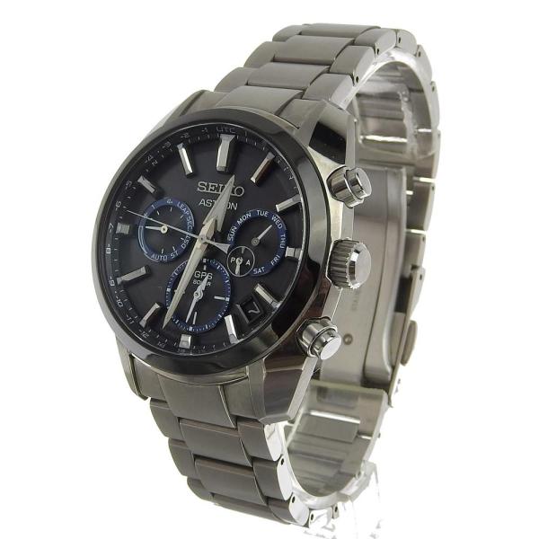 SEIKO Astron Men's GPS Solar Silver Stainless Steel Watch  SBXC053 5X53 0AJ0