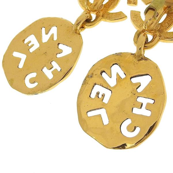 CC Cutout Logo Drop Earrings in Great Condition