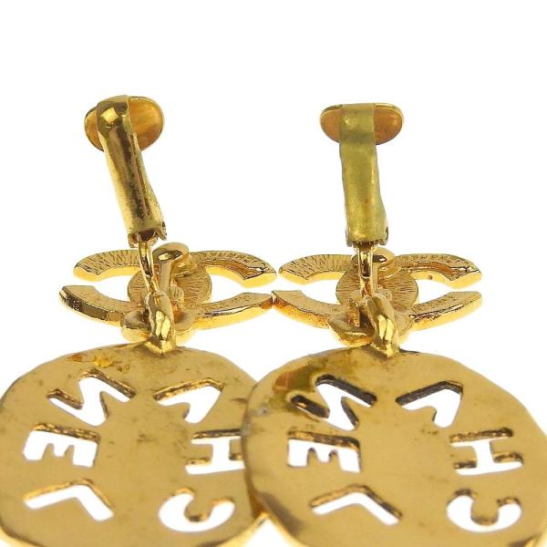 CC Cutout Logo Drop Earrings in Great Condition