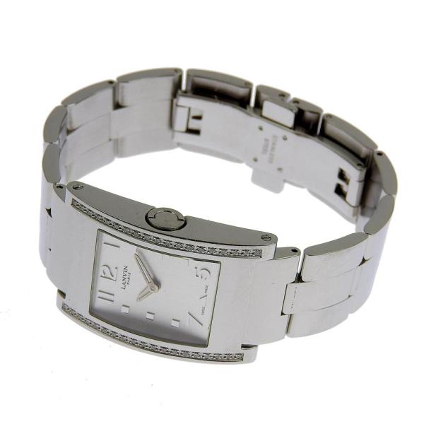 Lanvin  Lanvin Quartz Watch with Diamond Bezel FL1421S, Silver Stainless Steel, Secondhand FL1421S in Good condition