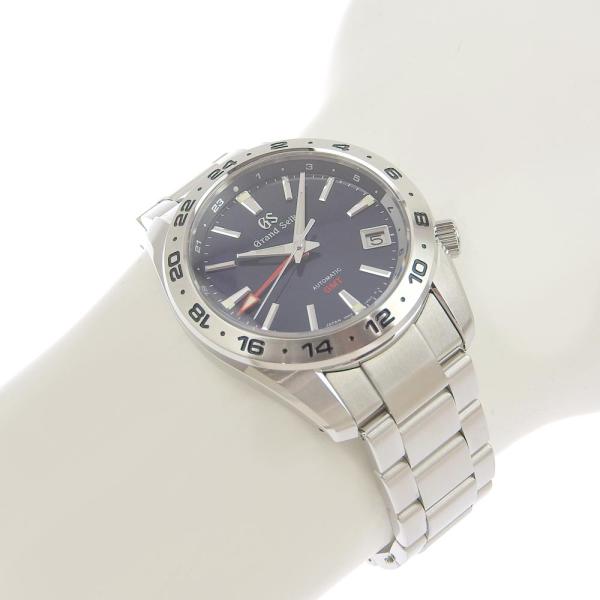 Grand Seiko SEIKO Sport Collection Mechanical GMT Men's Watch with Silver Stainless Steel  in Excellent Condition