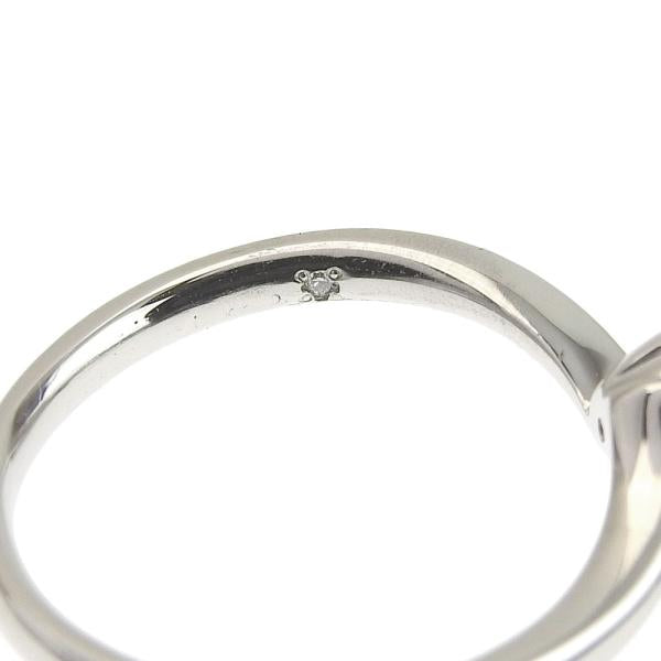 TRECENTI Platinum Ring with 0.223ct Diamond, Size 11.5, Ladies, Silver, Used in Excellent Condition